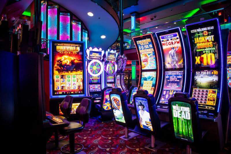 Slot machines in Black Haw, Colorado